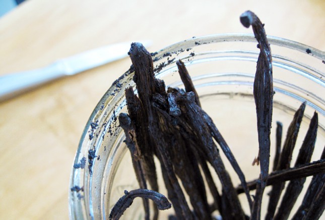 Once the vanilla extract is put in your recipe, the vodka burns off in the oven.