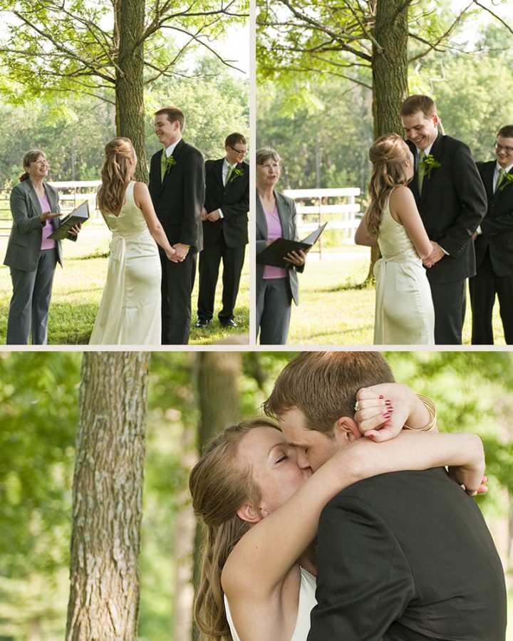 The ceremony (Photo by Angie Suntken Photography)