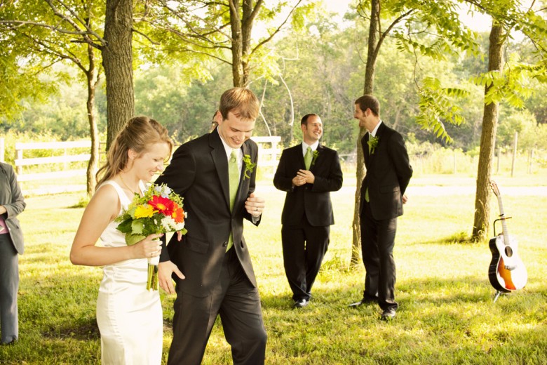 I present to you...Mr & Mrs Urbick (Photo by Angie Suntken Photography)