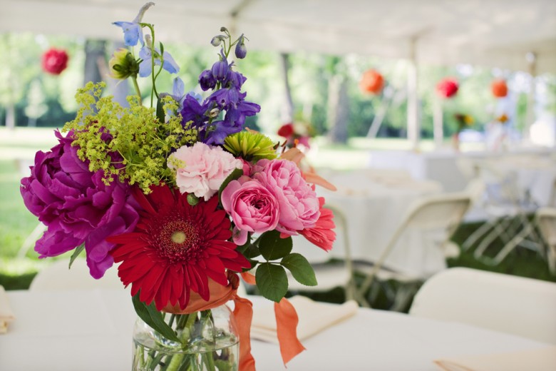 Inside the tent (Photo by Marni Mattner Photography)