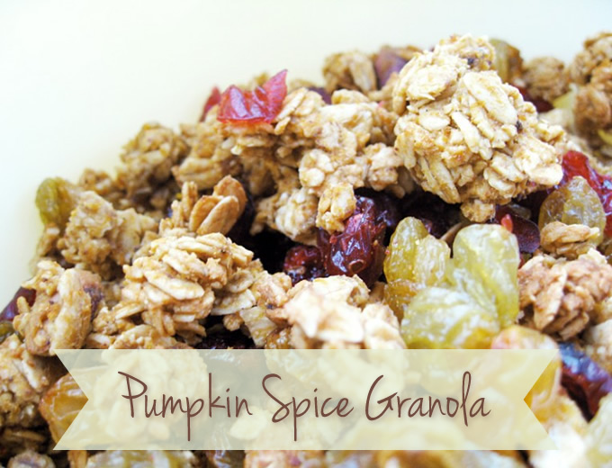 Pumpkin Spice Granola
