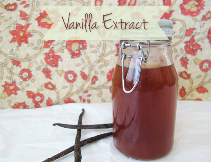 Homemade vanilla - holiday gift idea